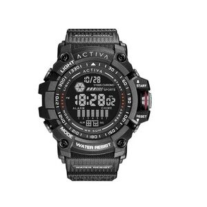 Activa Black Sports Watch